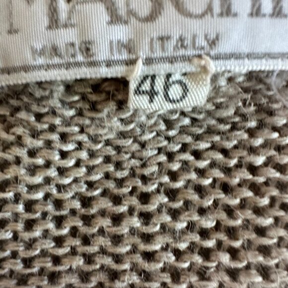 Made in Italy Linen Cardigan Womens Art to Wear Lagenlook Boho Coastal - Picture 11 of 16